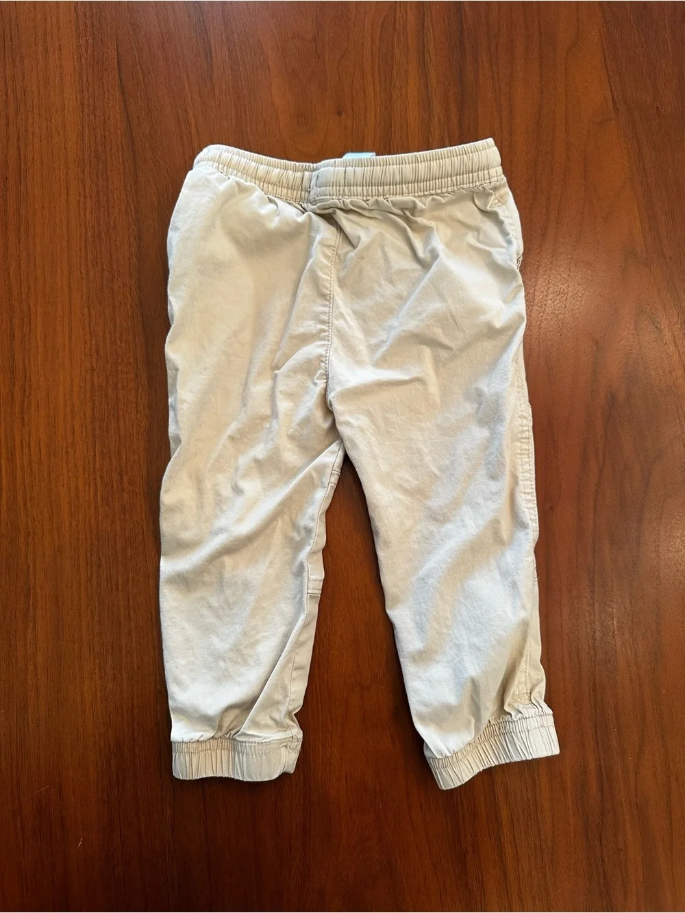 Scene & Heard Boys Kids Cotton Jogger Pants Cream size 18 months